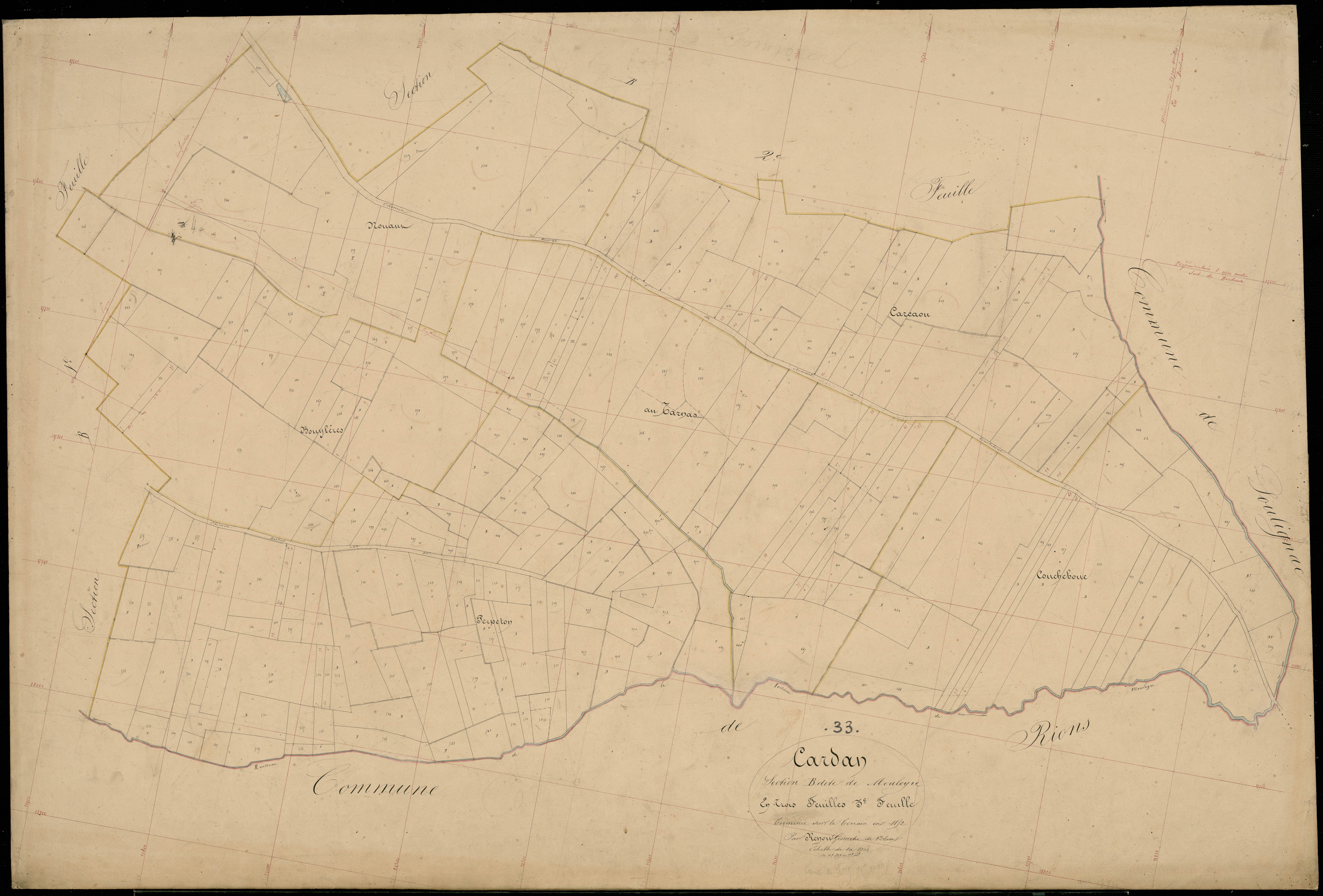 Cardan - -Section B feuille 3 : Mouleyre
