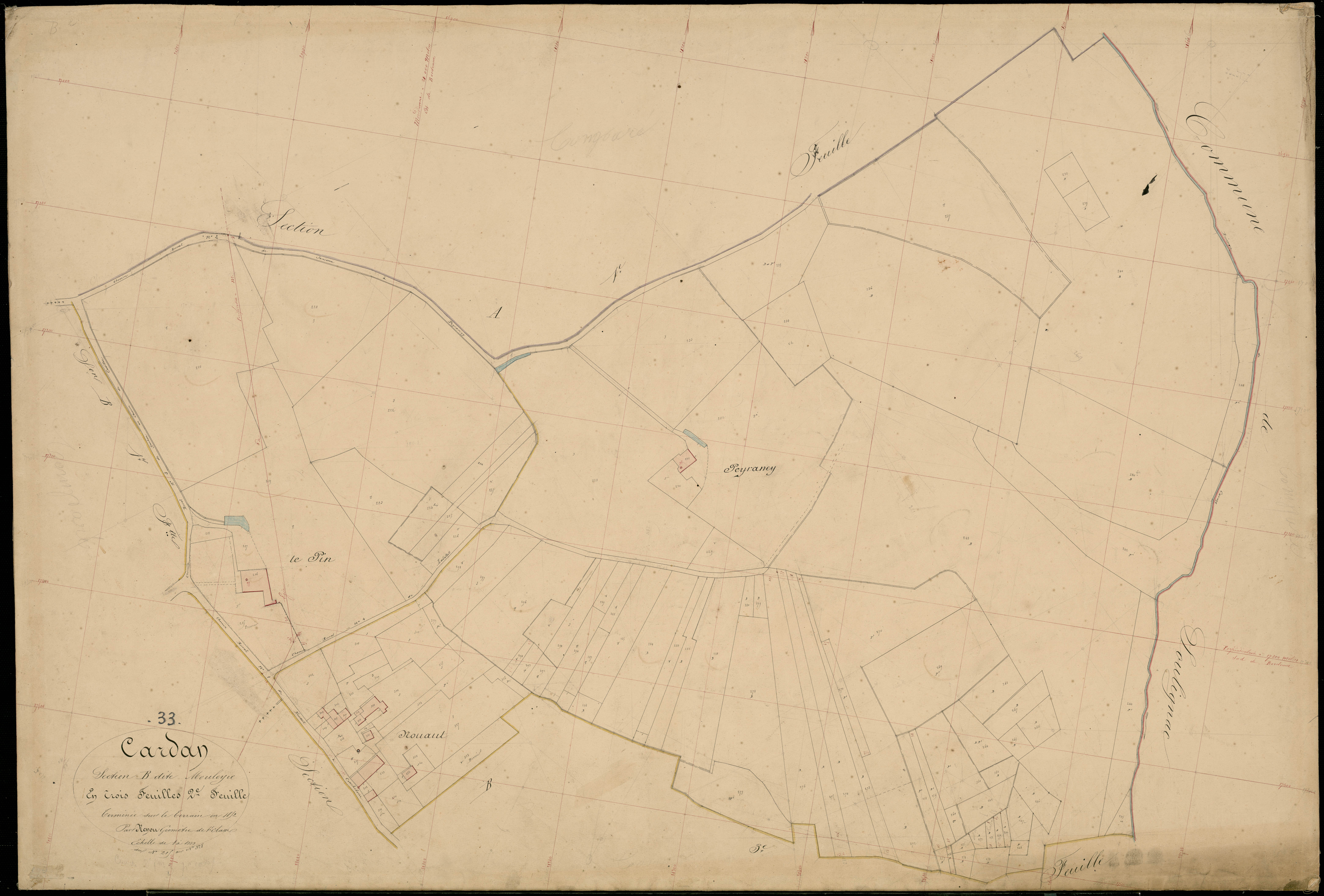 Cardan - -Section B feuille 2 : Mouleyre