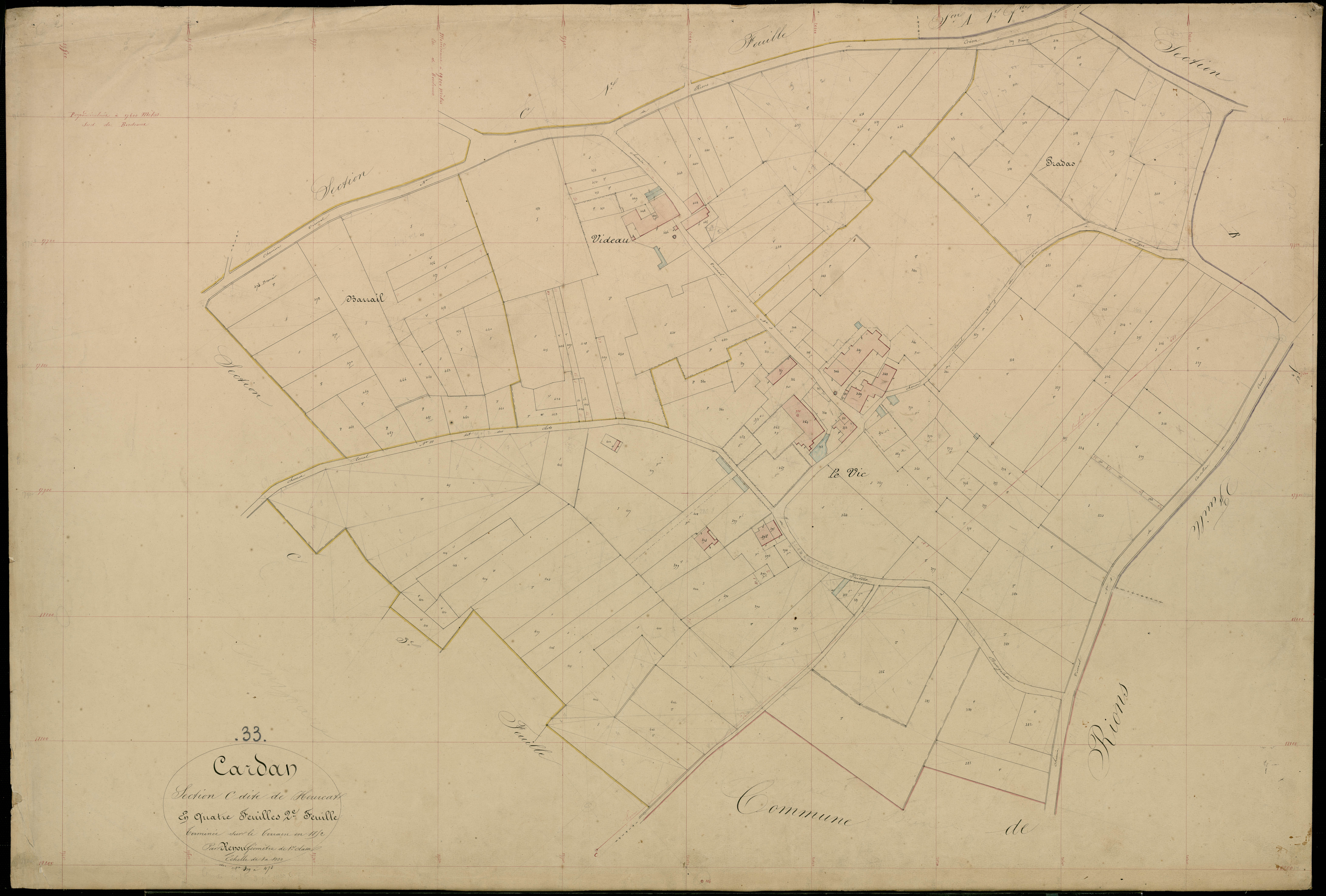 Cardan - -Section C feuille 2 : Hourcat