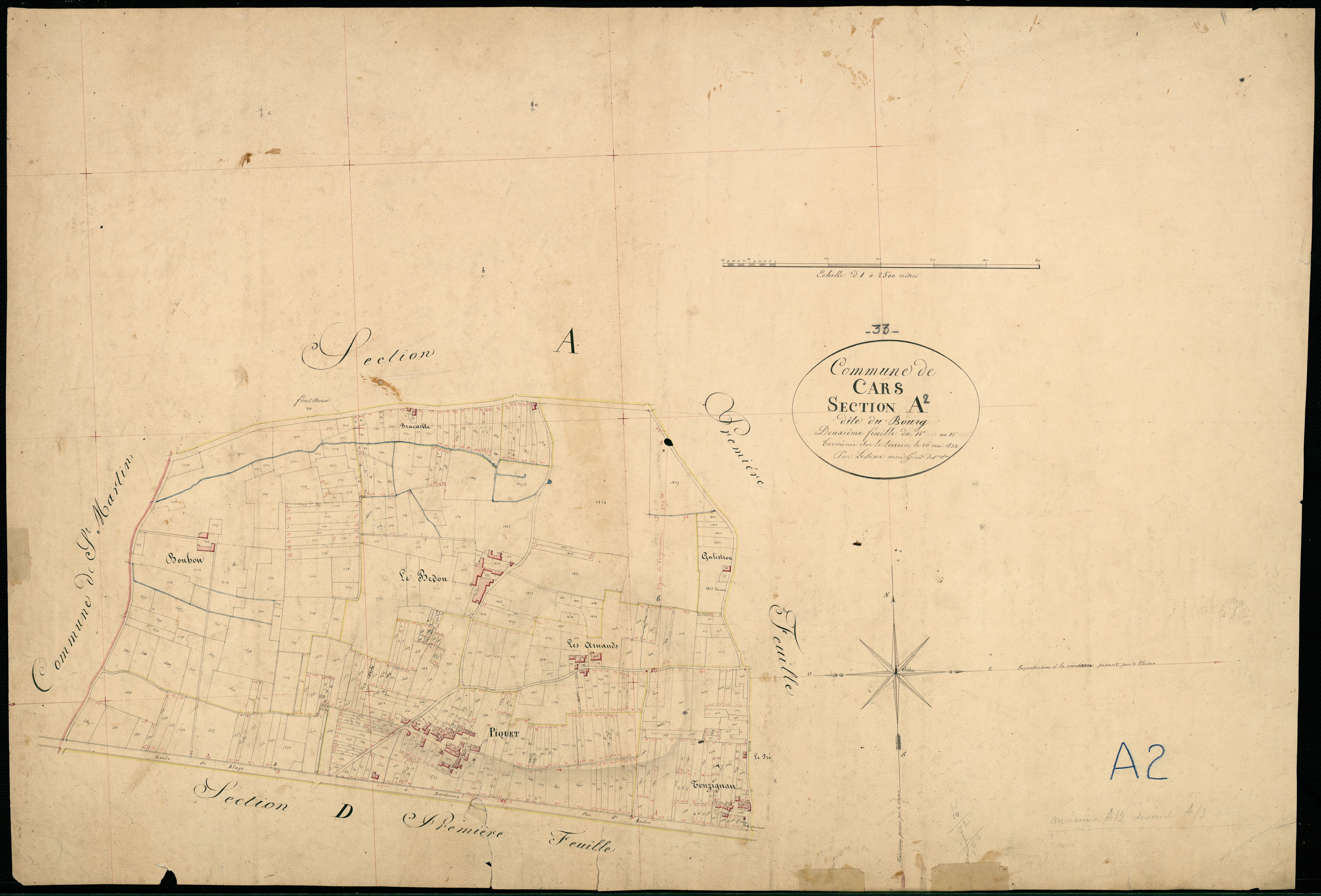 Cars - -Section A feuille 2 : Le Bourg