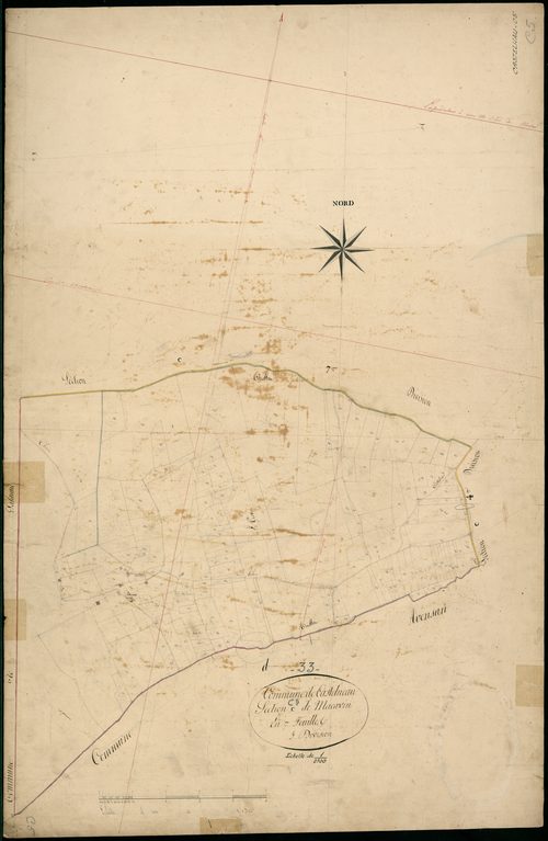 Castelnau-de-Médoc - -Section C feuille 5 : Macavin
