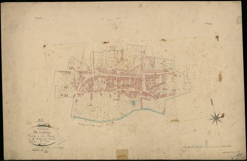 Castelnau-de-Médoc - -Section A feuille 5 : Le Bourg