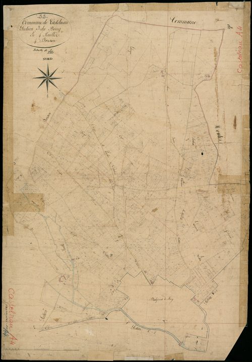 Castelnau-de-Médoc - -Section A feuille 4 : Le Bourg