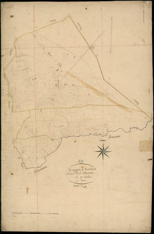 Castelnau-de-Médoc - -Section C feuille 4 : Macavin