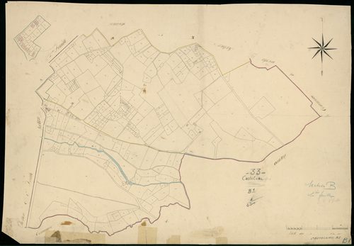 Castelnau-de-Médoc - -Section B feuille 1 : Terrefort