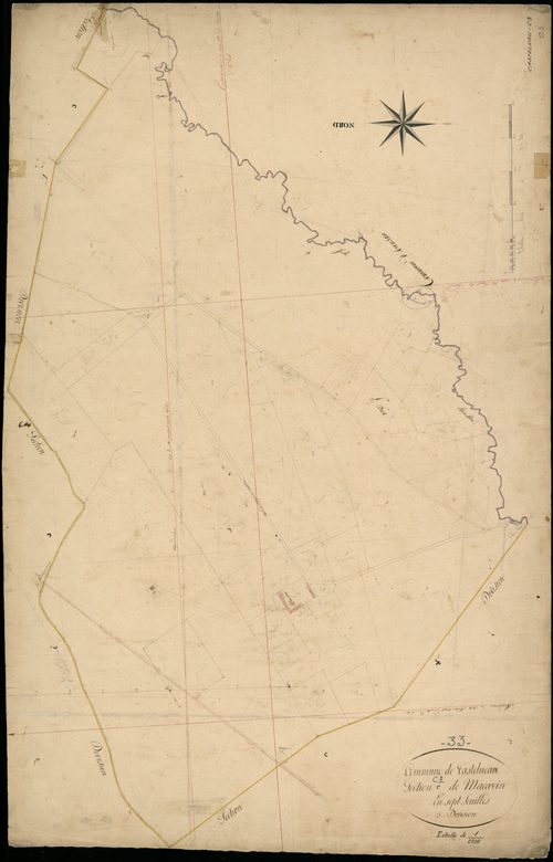 Castelnau-de-Médoc - -Section C feuille 3 : Macavin