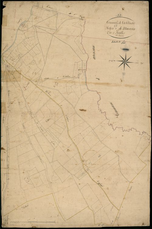 Castelnau-de-Médoc - -Section C feuille 1 : Macavin