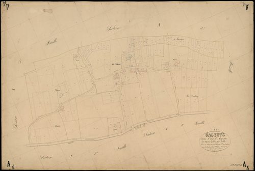 Castets-en-Dorthe - -Section A feuille 4 : Mazerac