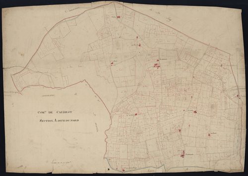 Caudrot - -Section A feuille unique : Le Nord