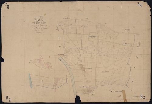 Caudrot - -Section B feuille 2 : Gayon