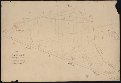 Cavignac - -Section D feuille 6 : Bonin