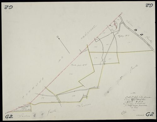 Cazalis - -Section G feuille 2 : Louis