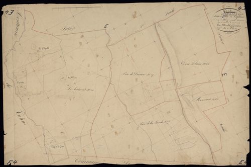 Cazalis - -Section E feuille 4 : Caplan