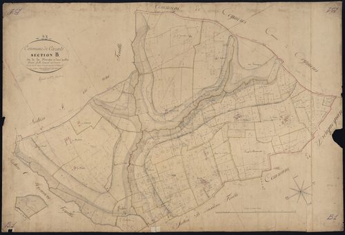 Cazats - -Section B feuille 1 : La Mongie