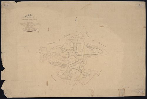 Cazats - -Tableau d'assemblage