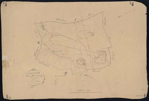 Cazaugitat - -Section B feuille 1 : Launay