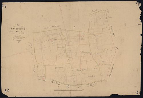 Cazaugitat - -Section A feuille 2 : Rayne