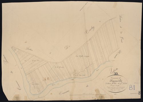 Chamadelle - -Section B feuille 1 : Grand-Maudet