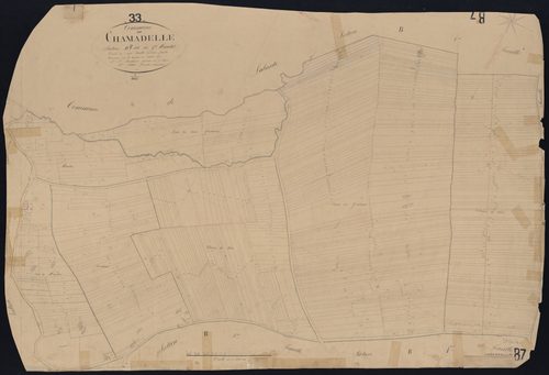 Chamadelle - -Section B feuille 7 : Grand-Maudet