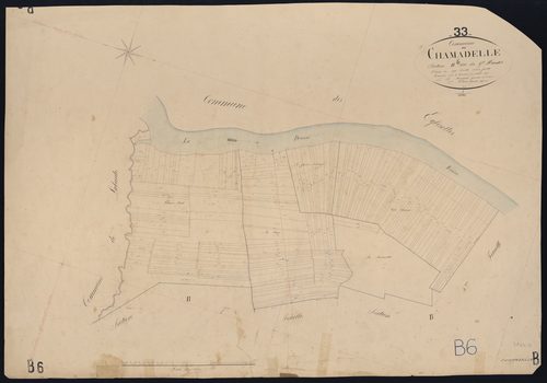 Chamadelle - -Section B feuille 6 : Grand-Maudet