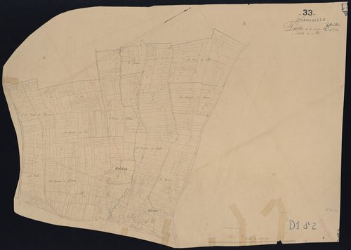 Chamadelle - -Section D feuille 1 : Guionnet
