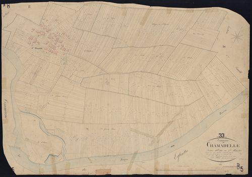 Chamadelle - -Section B feuille 5 : Grand-Maudet