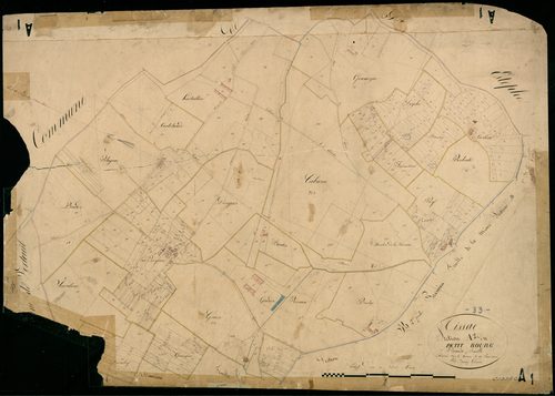 Cissac-Médoc - -Section A feuille 1 : Petit-Bourg