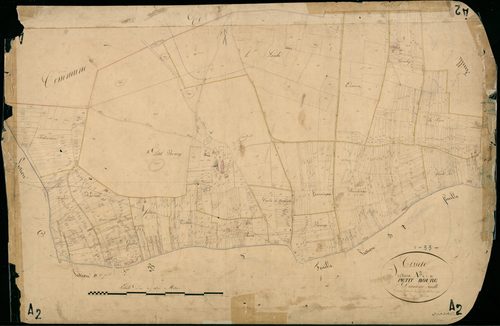 Cissac-Médoc - -Section A feuille 2 : Petit-Bourg