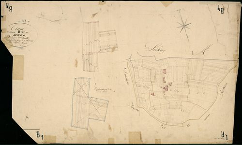 Cissac-Médoc - -Section B feuille 1 : Le Bourg