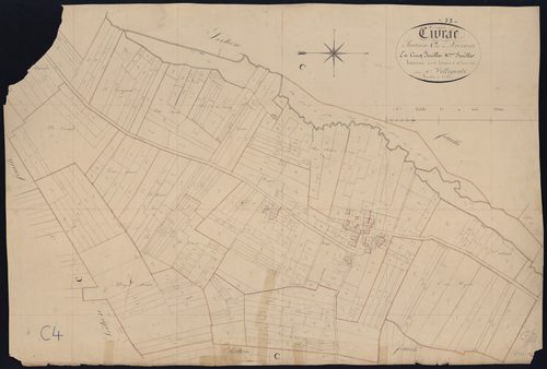 Civrac-de-Blaye - -Section C feuille 4 : Les Michauds