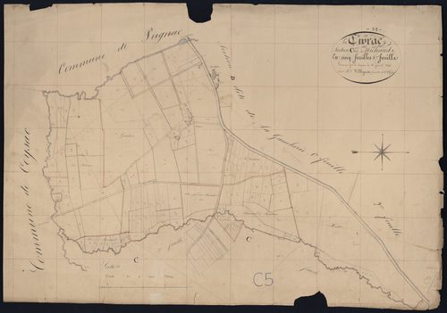 Civrac-de-Blaye - -Section C feuille 5 : Les Michauds
