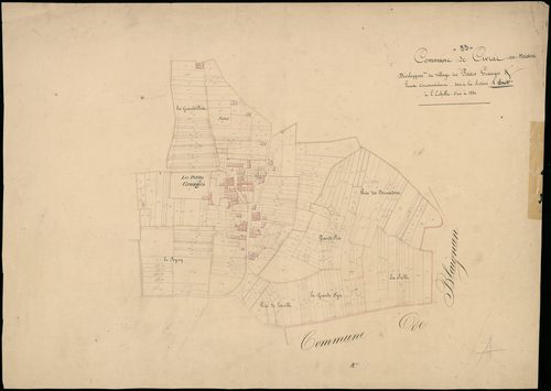 Civrac-en-Médoc - -Section A feuille unique :