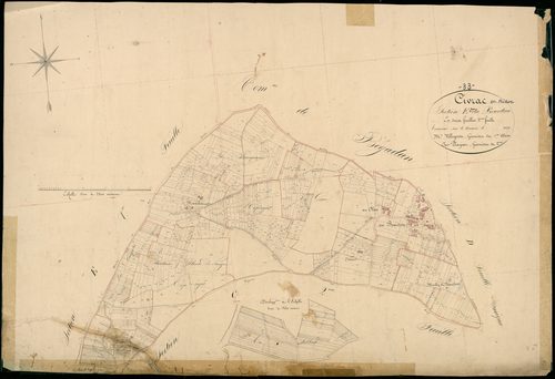 Civrac-en-Médoc - -Section E feuille 2 : Le Bourdieu