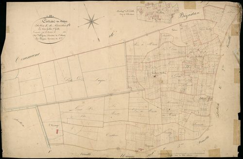 Civrac-en-Médoc - -Section E feuille 1 : Le Bourdieu