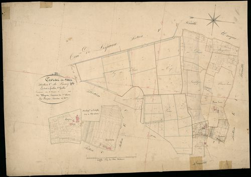 Civrac-en-Médoc - -Section C feuille 3 : Le Bourg