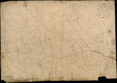 Civrac-en-Médoc - -Section C feuille 2 : Le Bourg