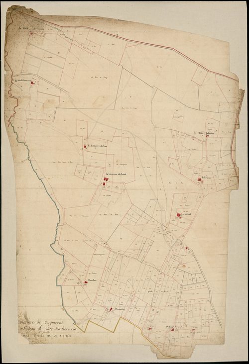Coimères - -Section A feuille 1 : Herrères