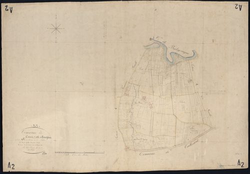 Cours-de-Monségur - -Section A feuille 2 : Les Gourdins ou Les Sables