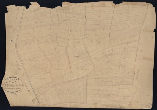 Coutras - -Section C feuille 2 : Troquereau-des-Landes