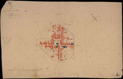 Créon - -Section A feuille 3 : La Ville