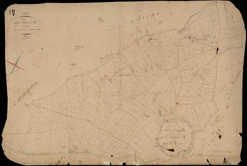 Créon - -Section A feuille 1 : La Ville