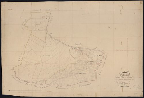 Cubnezais - -Section C feuille 2 : Saint-Martial