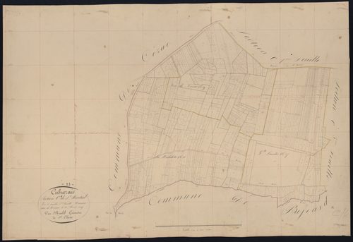 Cubnezais - -Section C feuille 6 : Saint-Martial