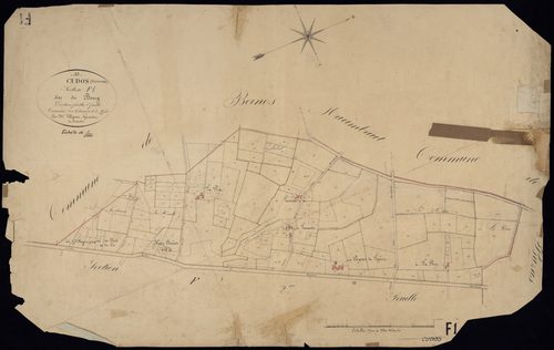 Cudos - -Section F feuille 1 : Le Bourg