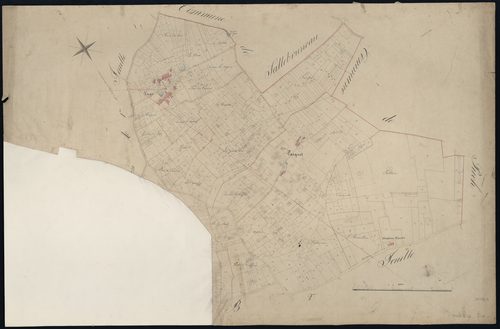 Daubèze - -[Section B feuille 1] : Laguate