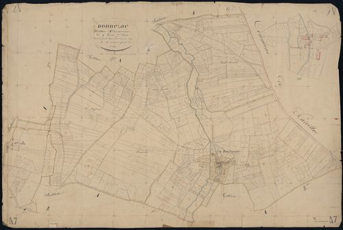 Donnezac - -Section A feuille 7 : Arsonneau