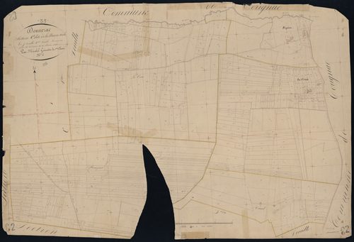 Donnezac - -Section C feuille 2 : La Nauve-Sèche