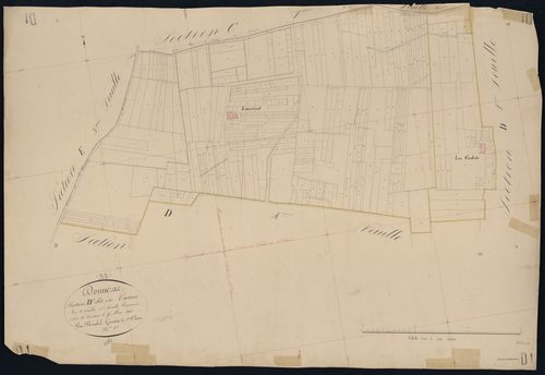Donnezac - -Section D feuille 1 : Le Cassais