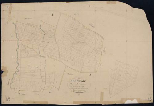 Donnezac - -Section A feuille 5 : Arsonneau