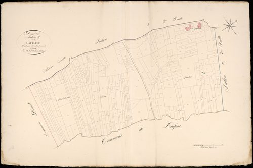 Donzac - -Section B feuille 1 : Lavialle